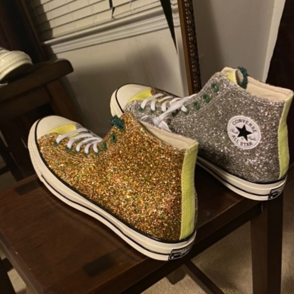 Converse HighTop Glitter Sneakers